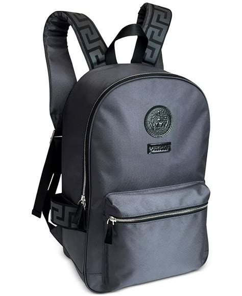 versace collection suitcase|versace backpacks men's.